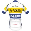 Wielershirt 2022 Sport Vlaanderen-Baloise Geel Blauw Wit
